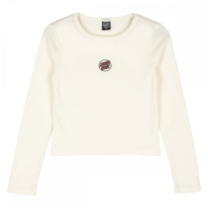 Santa Cruz Partial Dot Emb L/S T-Shirt