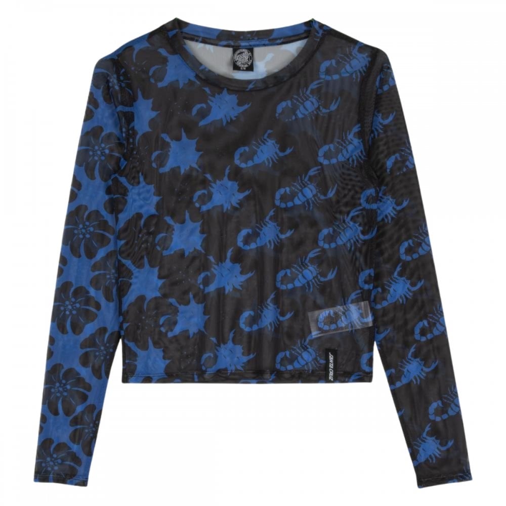 Santa Cruz Strip Digi Mesh Top