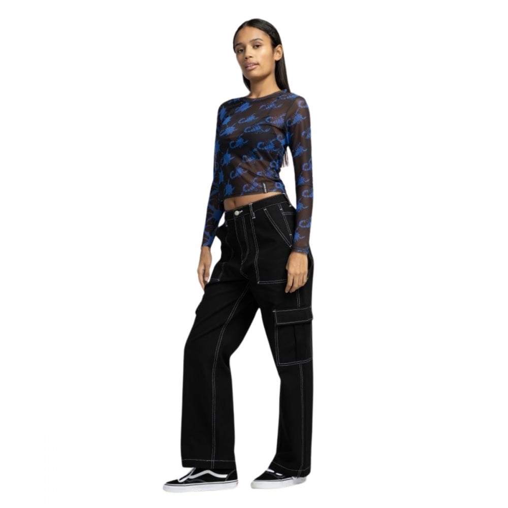 Santa Cruz Strip Digi Mesh Top
