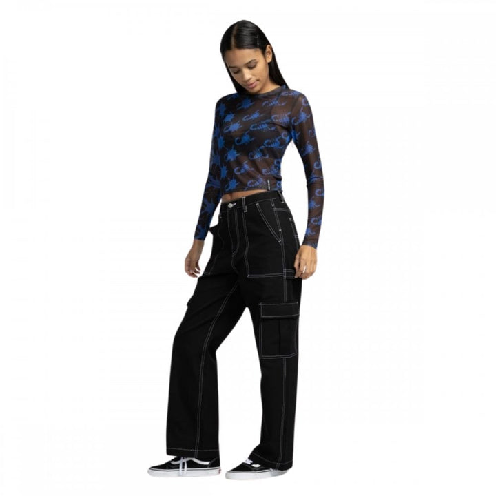 Santa Cruz Strip Digi Mesh Top