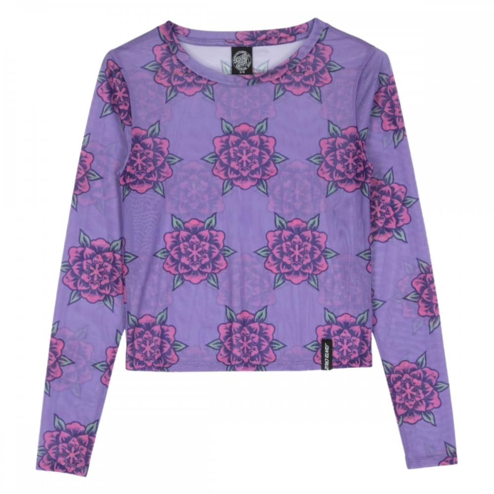 Santa Cruz Strip Digi Mesh Top