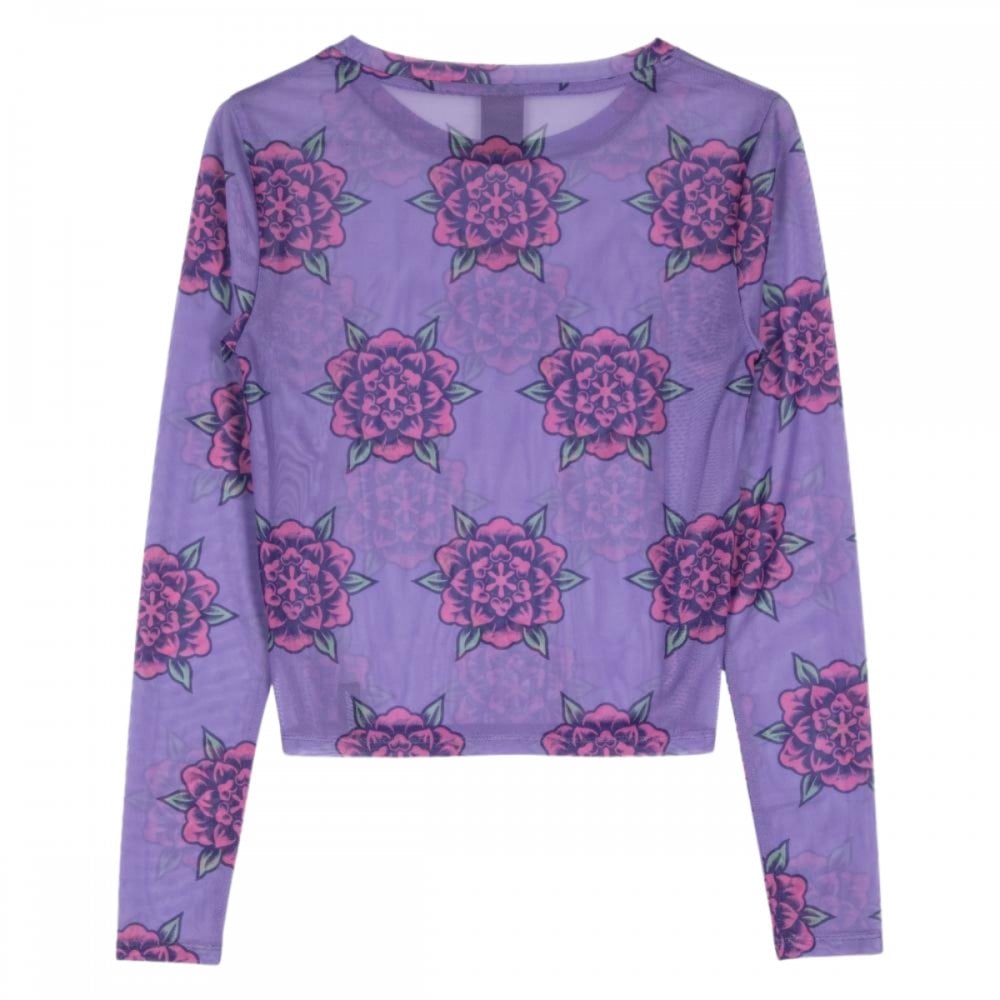Santa Cruz Strip Digi Mesh Top