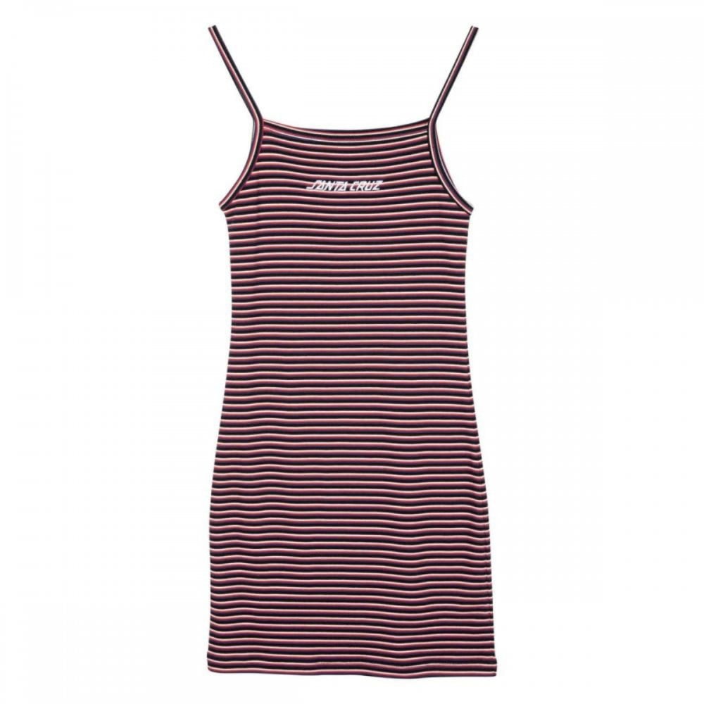 Santa Cruz Strip Logo Emb Dress