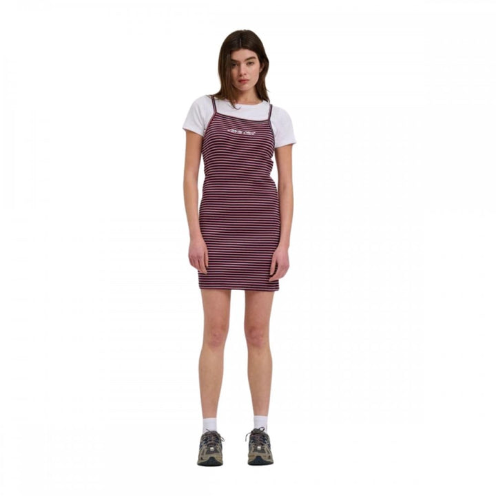 Santa Cruz Strip Logo Emb Dress