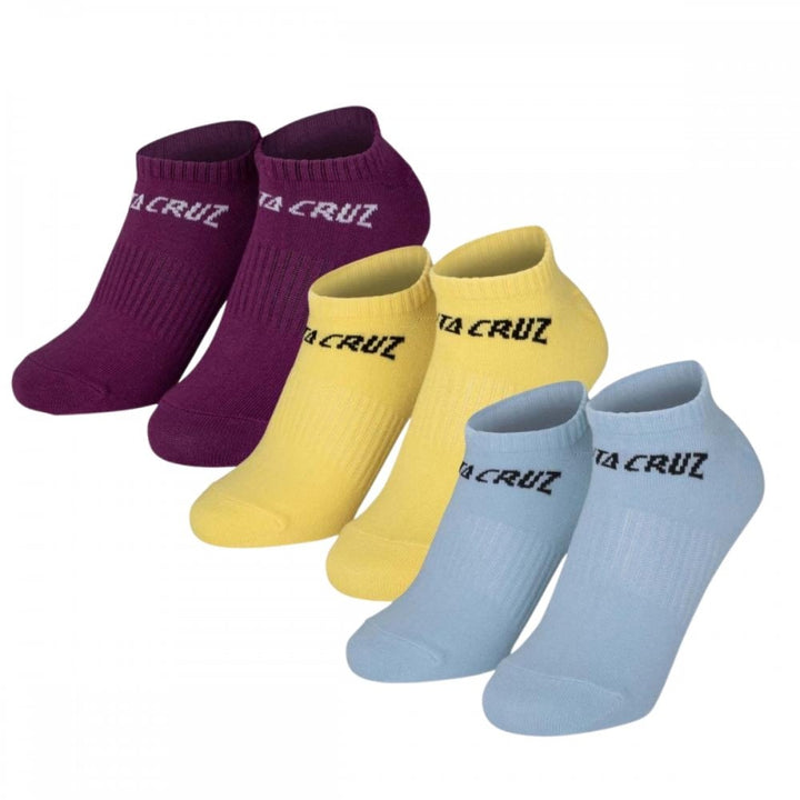 Santa Cruz Strip No Show Sock (3 Pack)