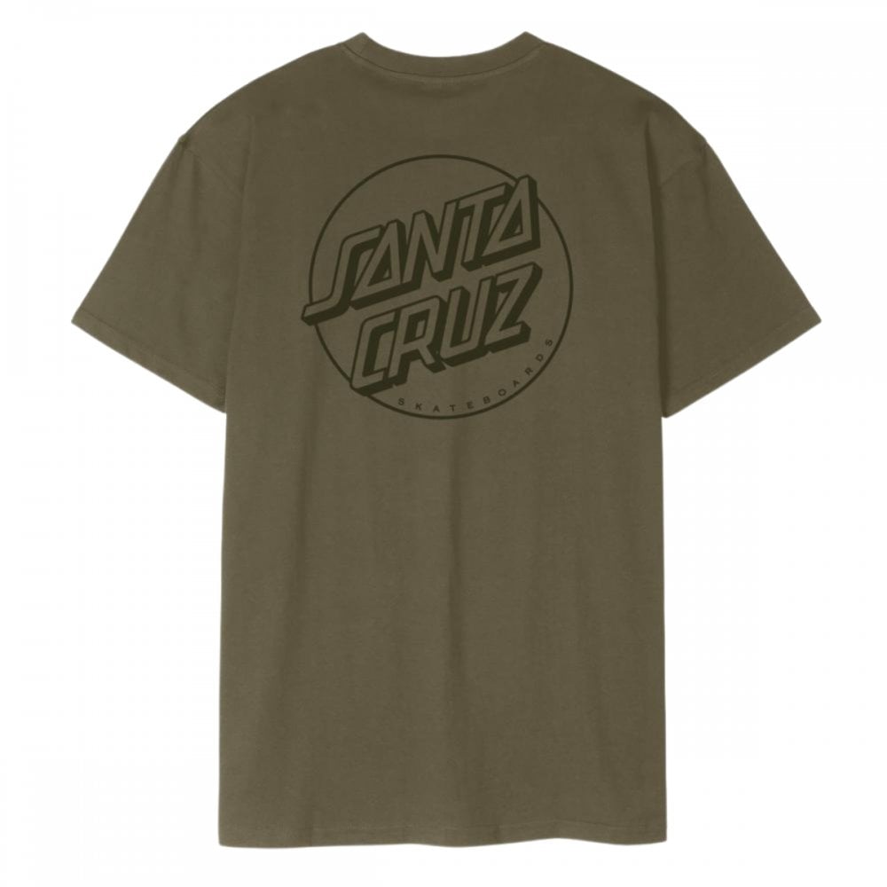Santa Cruz Tonal Opus Dot Stripe T-Shirt