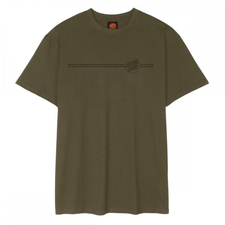 Santa Cruz Tonal Opus Dot Stripe T-Shirt