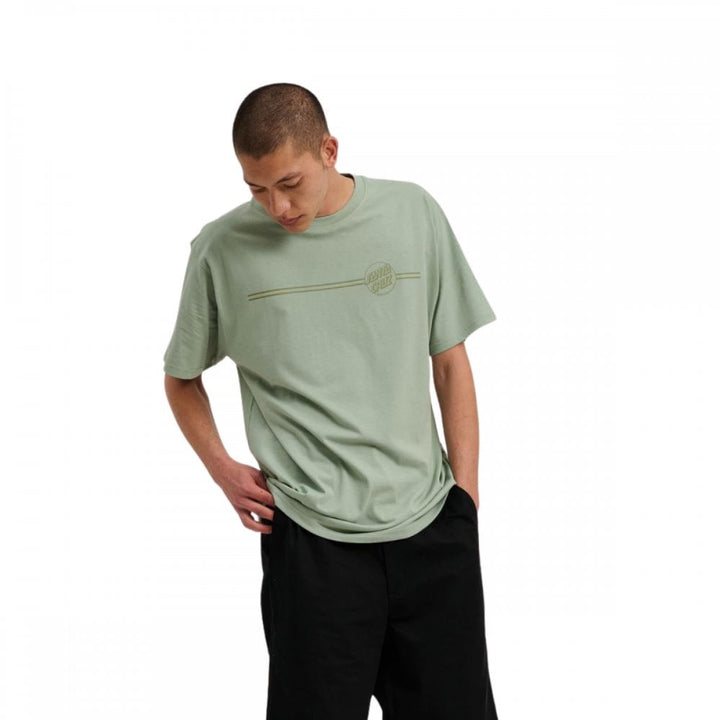 Santa Cruz Tonal Opus Dot Stripe T-Shirt