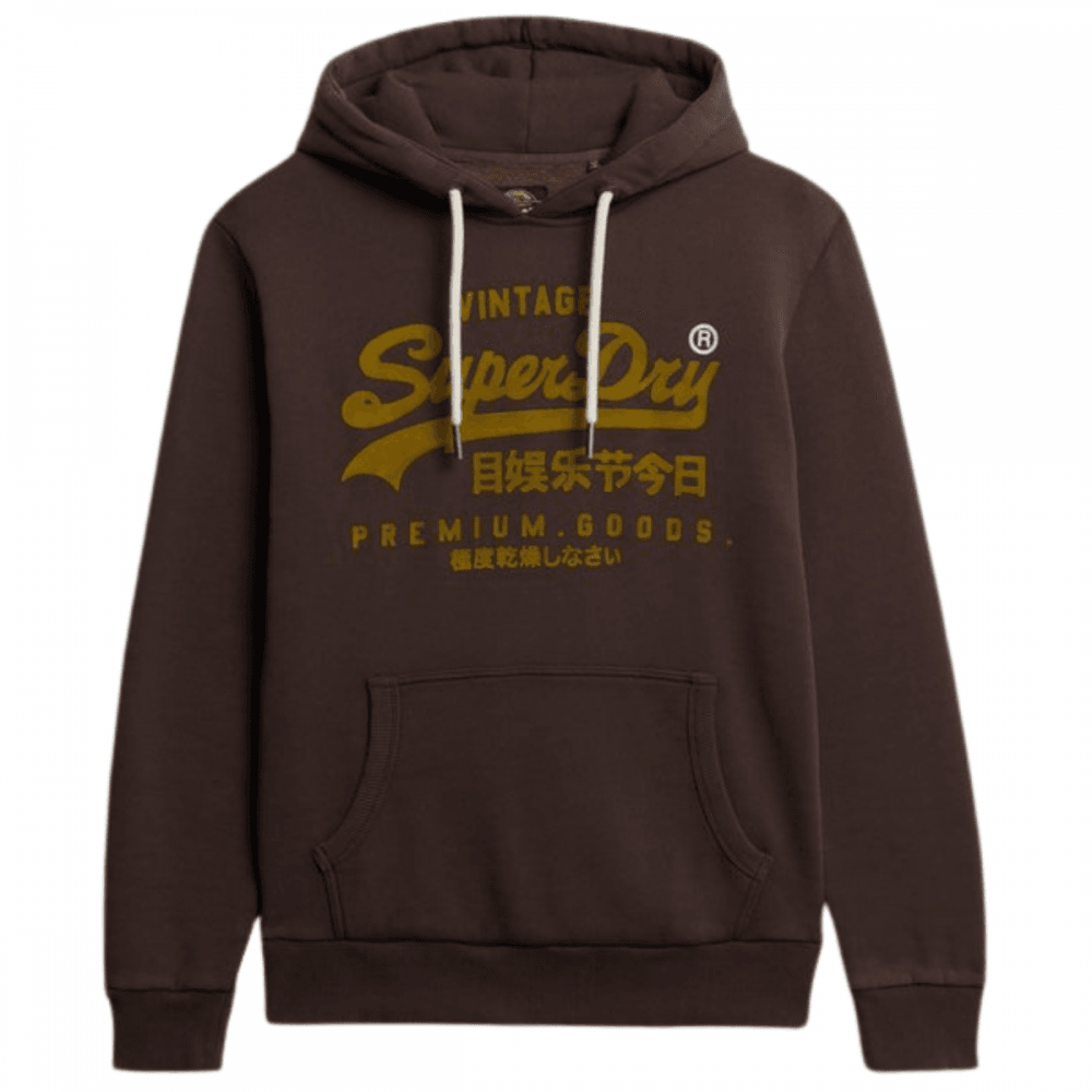 Superdry Vintage Logo Tonal Relaxed Hoodie