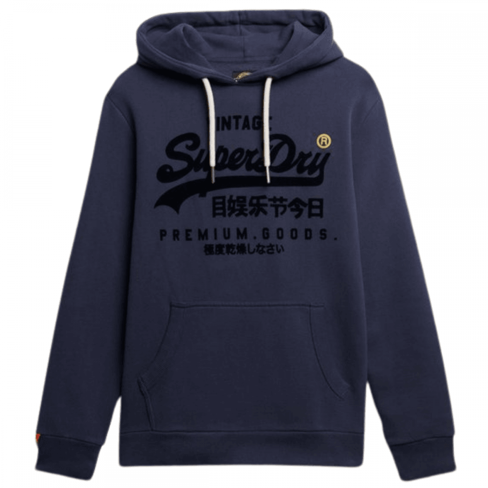 Superdry Vintage Logo Tonal Relaxed Hoodie