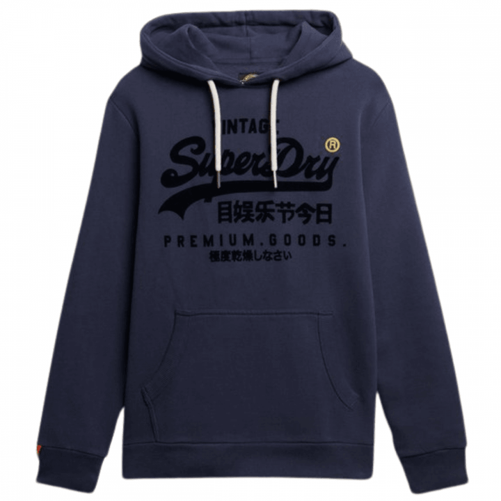 Superdry Vintage Logo Tonal Relaxed Hoodie