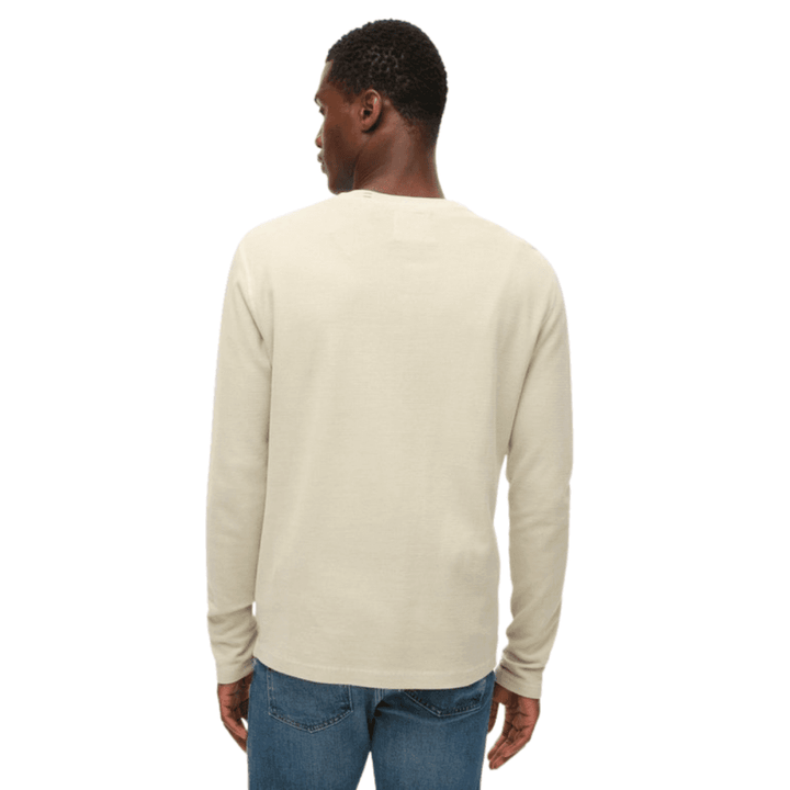 Superdry Waffle Long Sleeve Henley Top