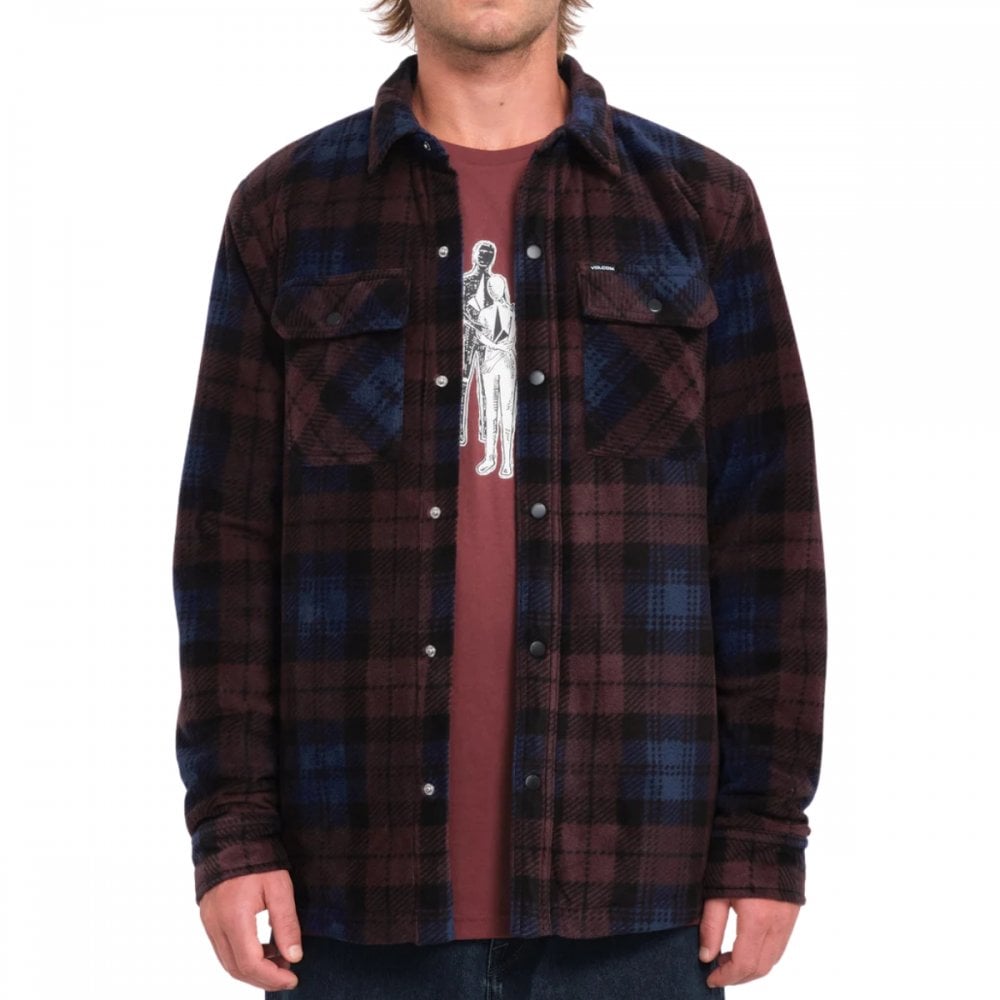 Volcom Bowered Fleece LS Over-shirt