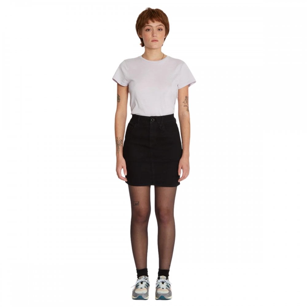 Volcom Weellow Denim Skirt