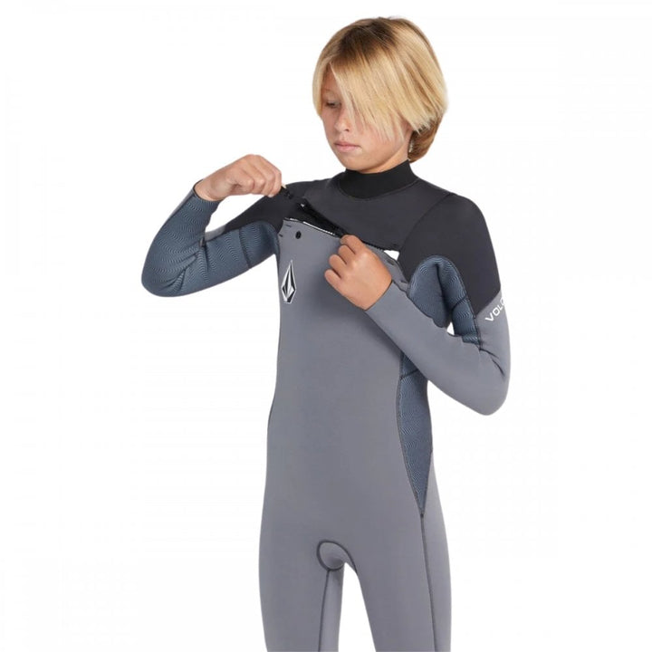 Volcom Kids 4/3Mm Chest Zip LS Fullsuit