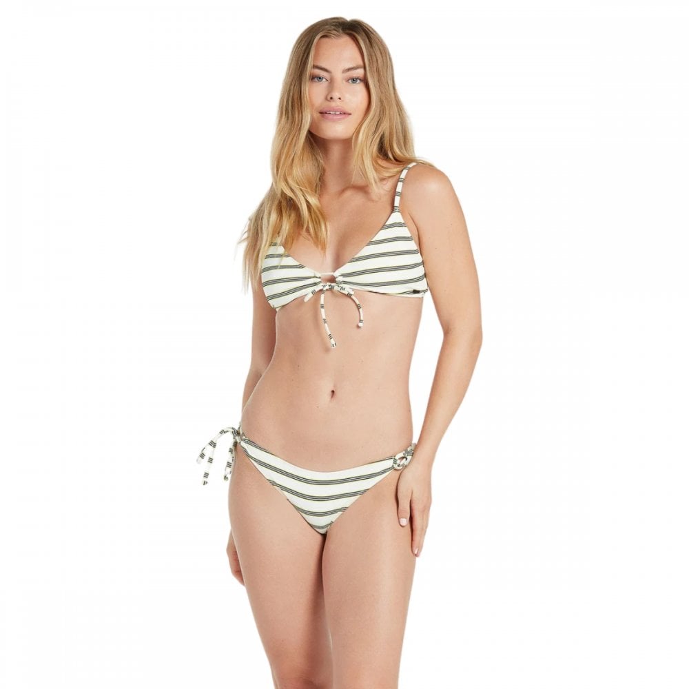 Volcom Lining Up Vneck Bikini Top