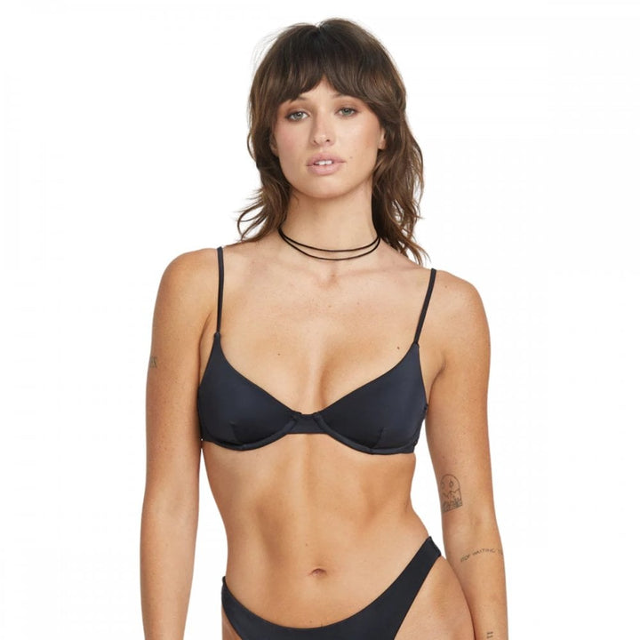 Volcom Simply Seamless Demi Uwire Bikini Top