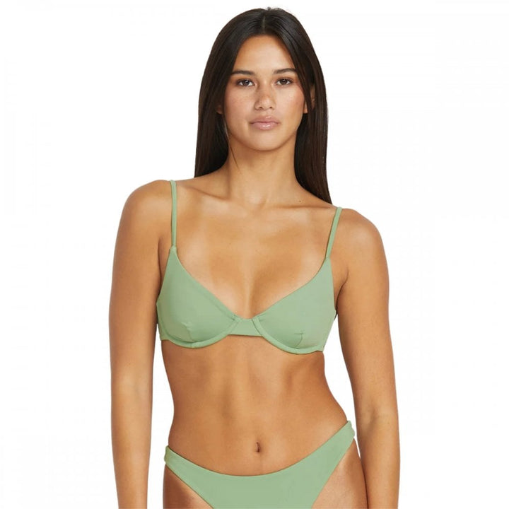 Volcom Simply Seamless Demi Uwire Bikini Top