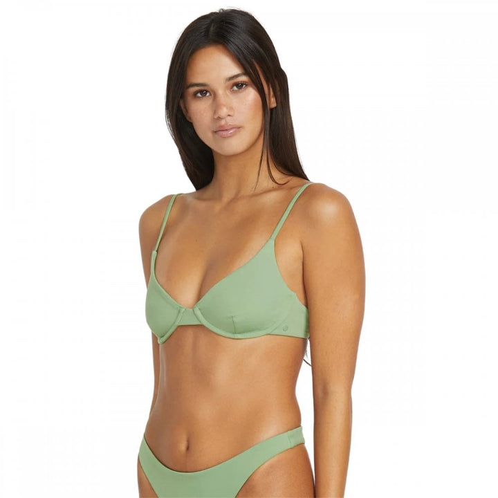 Volcom Simply Seamless Demi Uwire Bikini Top