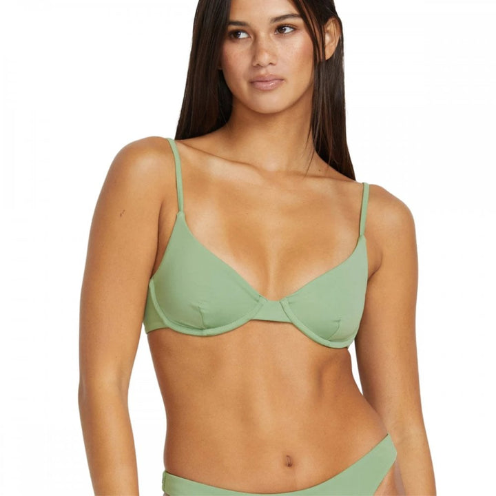 Volcom Simply Seamless Demi Uwire Bikini Top