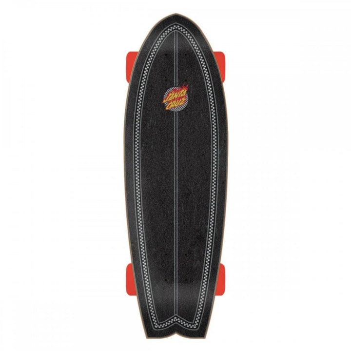 Santa Cruz Flame Dot Check Cruzer Complete