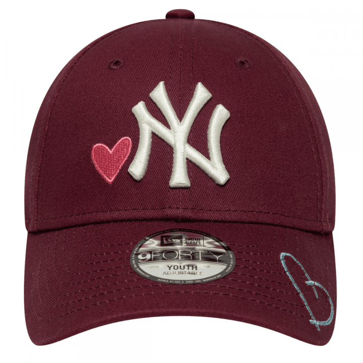 New Era NY Yankees Icon Youth 9 Forty Cap