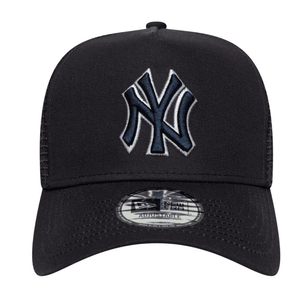 New Era NY Yankees Outline E-Frame 9 Forty Trucker Cap
