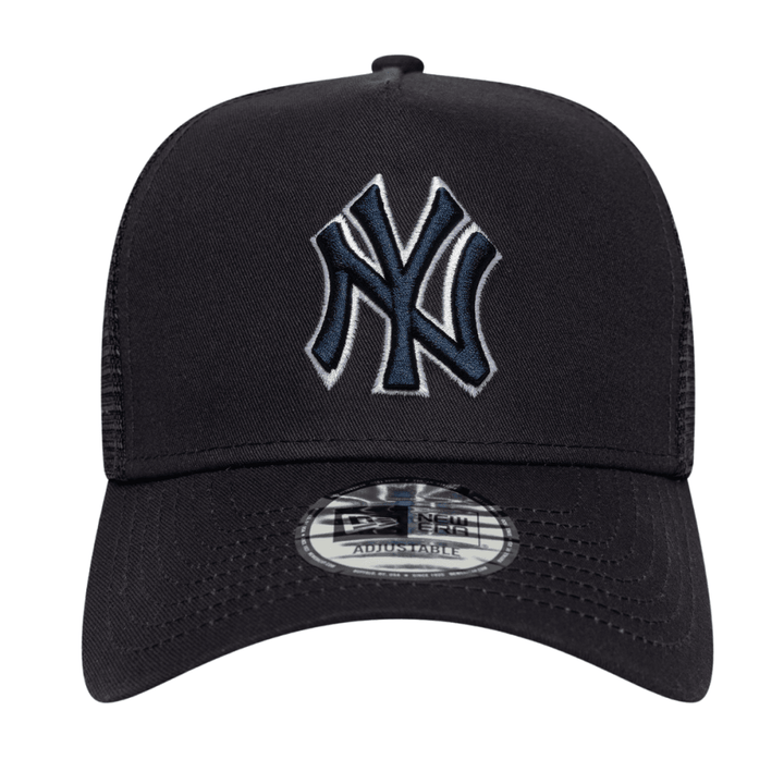 New Era NY Yankees Outline E-Frame 9 Forty Trucker Cap