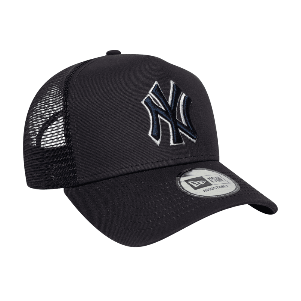 New Era NY Yankees Outline E-Frame 9 Forty Trucker Cap