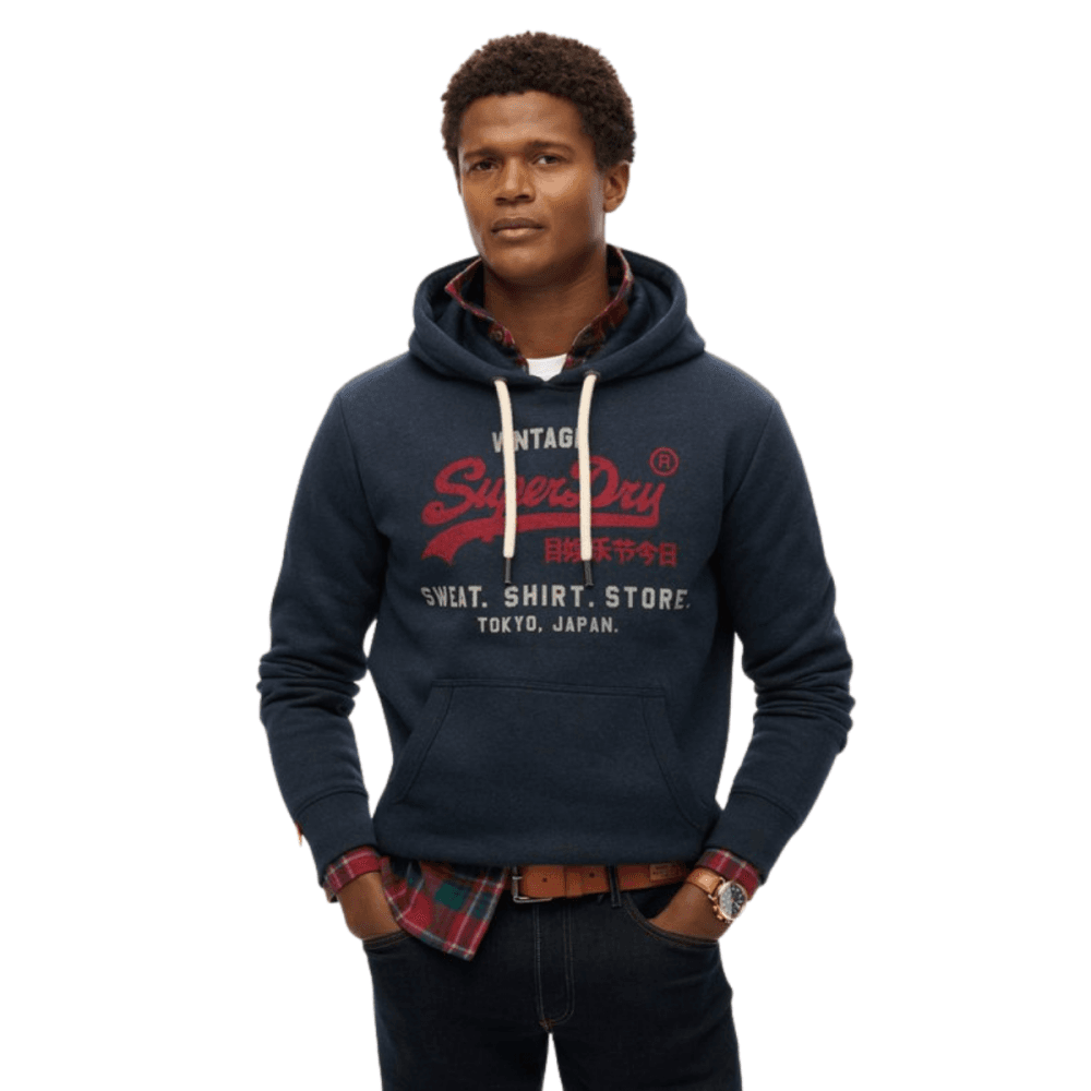 Superdry Vintage Logo Relaxed Hoodie