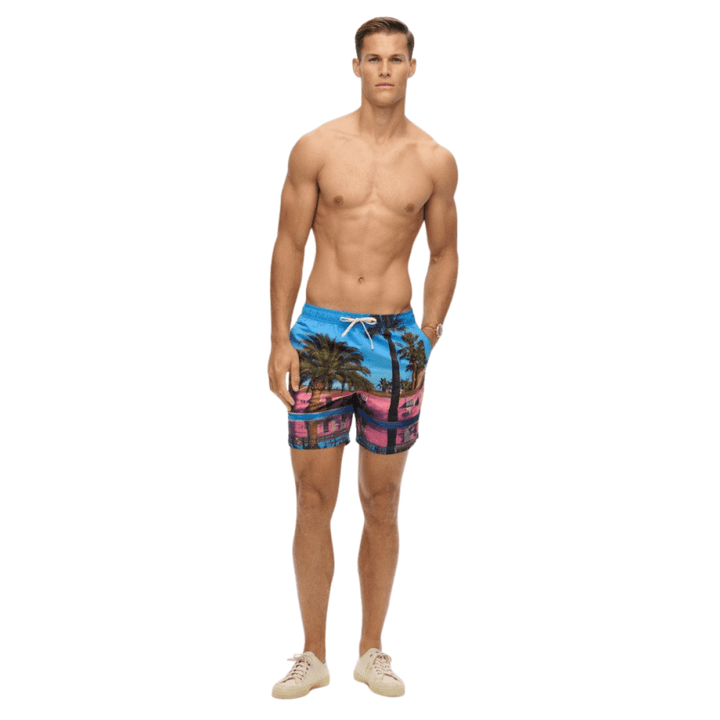 Superdry Photographic 17" Recycled Swim Shorts