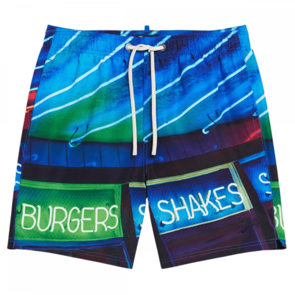 Superdry Photographic 17" Recycled Swim Shorts