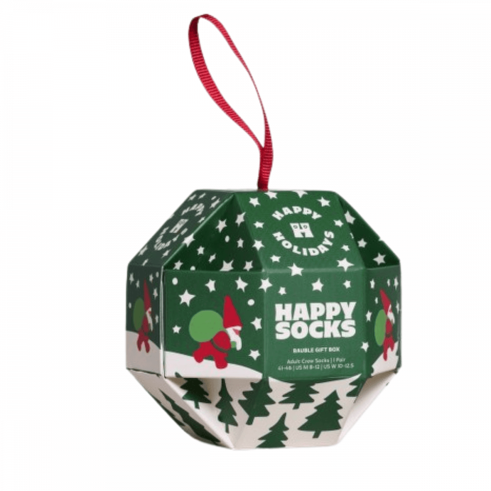 Happy Socks 1 Pack Gift Set Snow Globe Socks