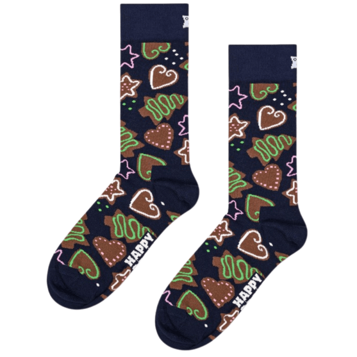 Happy Socks 2 Pack Gift Set Gingerbread Heart Socks