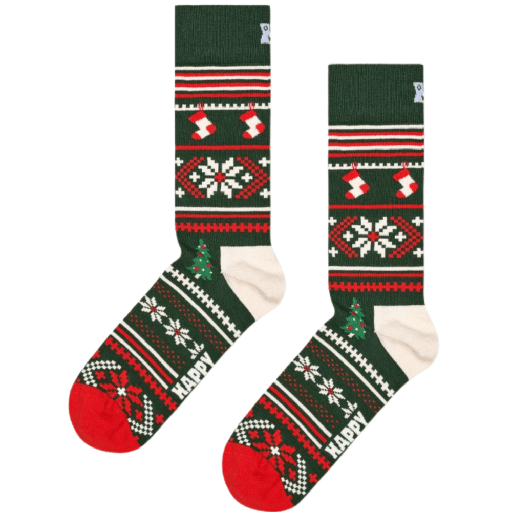Happy Socks 2 Pack Gift Set Knit &amp; Bow Socks