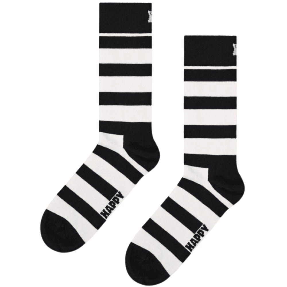 Happy Socks 4 Pack Gift Set Black &amp; White Socks