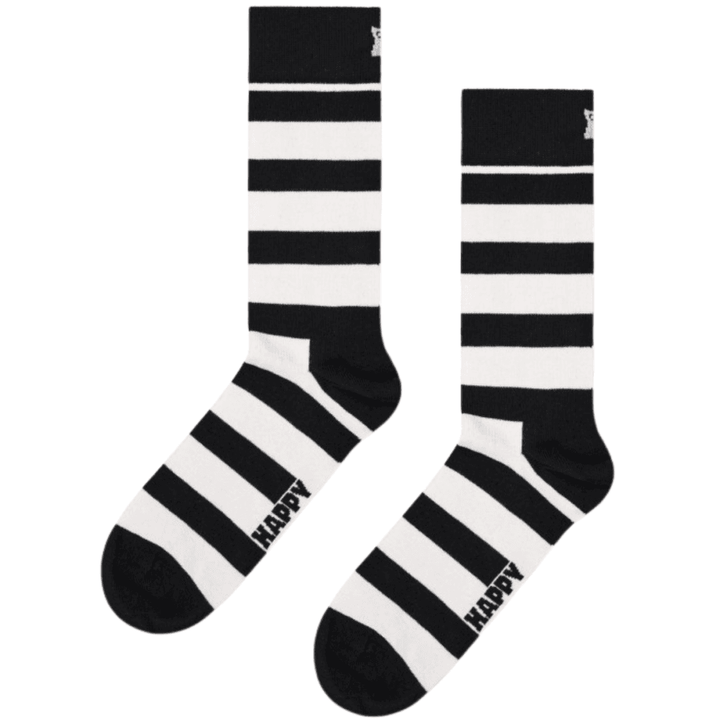Happy Socks 4 Pack Gift Set Black &amp; White Socks