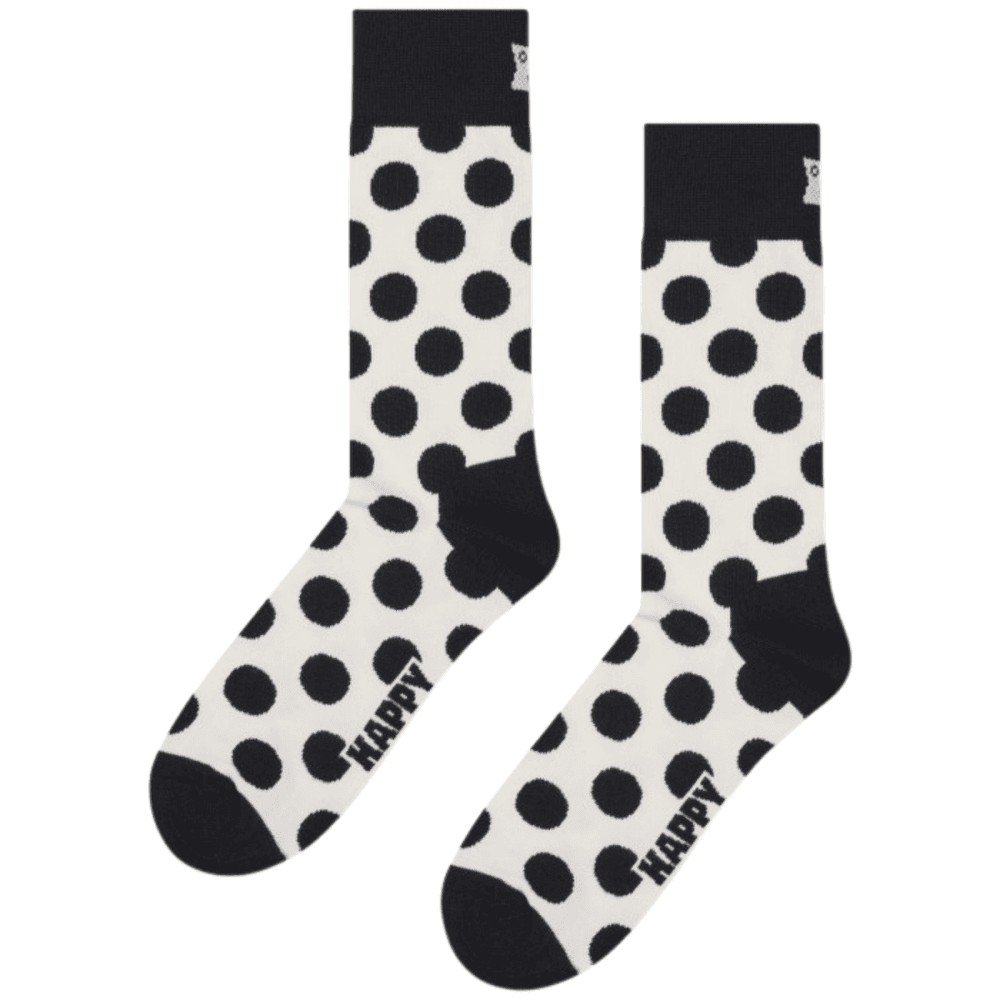Happy Socks 4 Pack Gift Set Black &amp; White Socks
