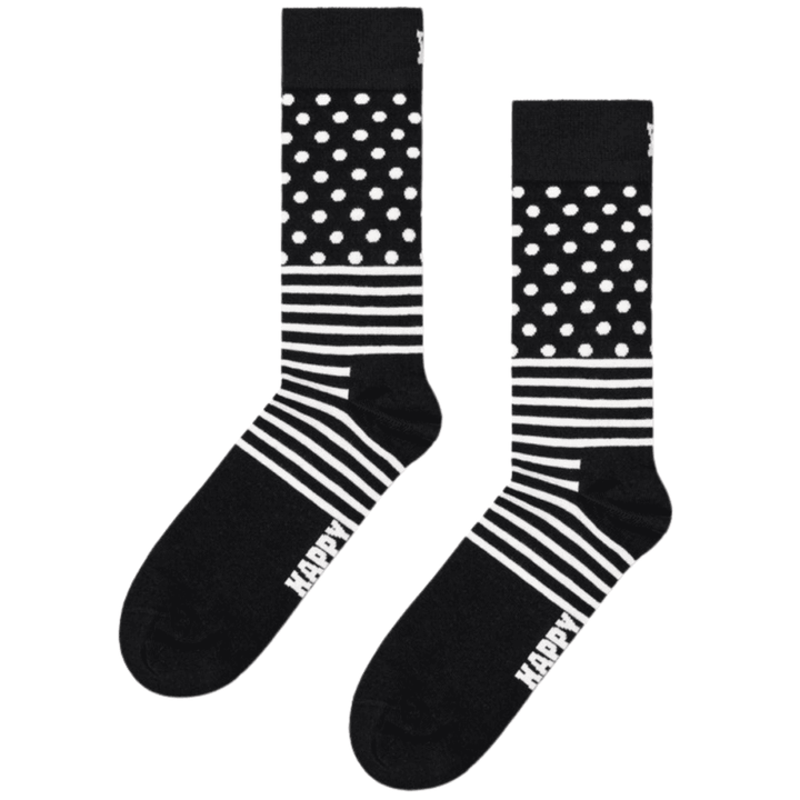 Happy Socks 4 Pack Gift Set Classic Black &amp; White Socks