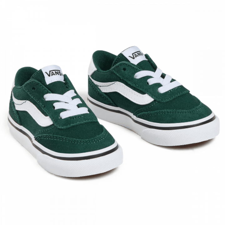 Vans Brooklyn LS Slip-On Suede/Canvas Shoes