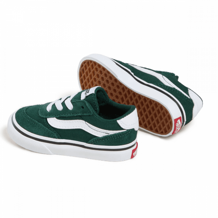 Vans Brooklyn LS Slip-On Suede/Canvas Shoes