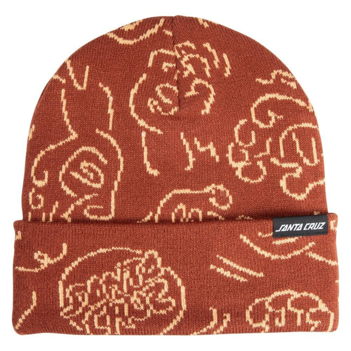 Santa Cruz Contour Hand Repeat Beanie
