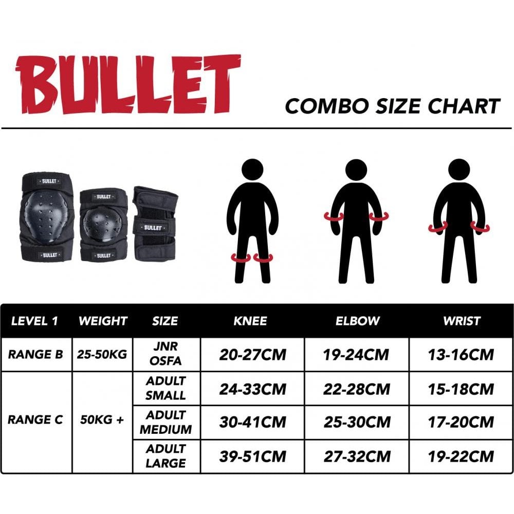 Bullet Triple Padset Standard Combo