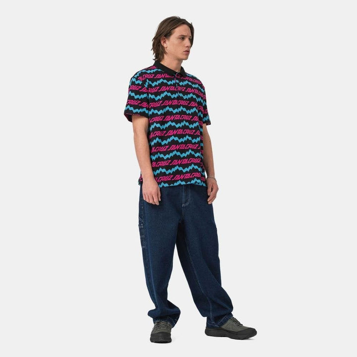 Santa Cruz Slime Drip Polo
