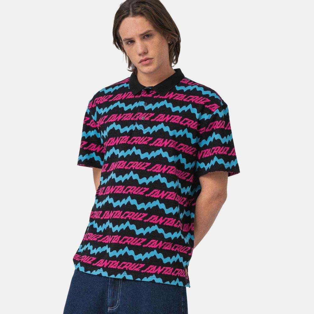 Santa Cruz Slime Drip Polo