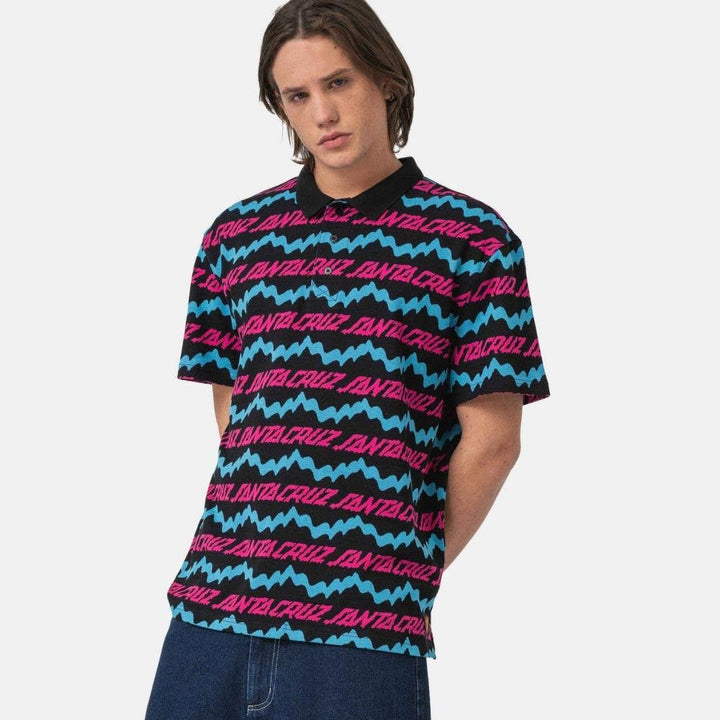 Santa Cruz Slime Drip Polo