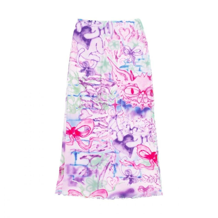 Santa Cruz Strip Digi Mesh Skirt