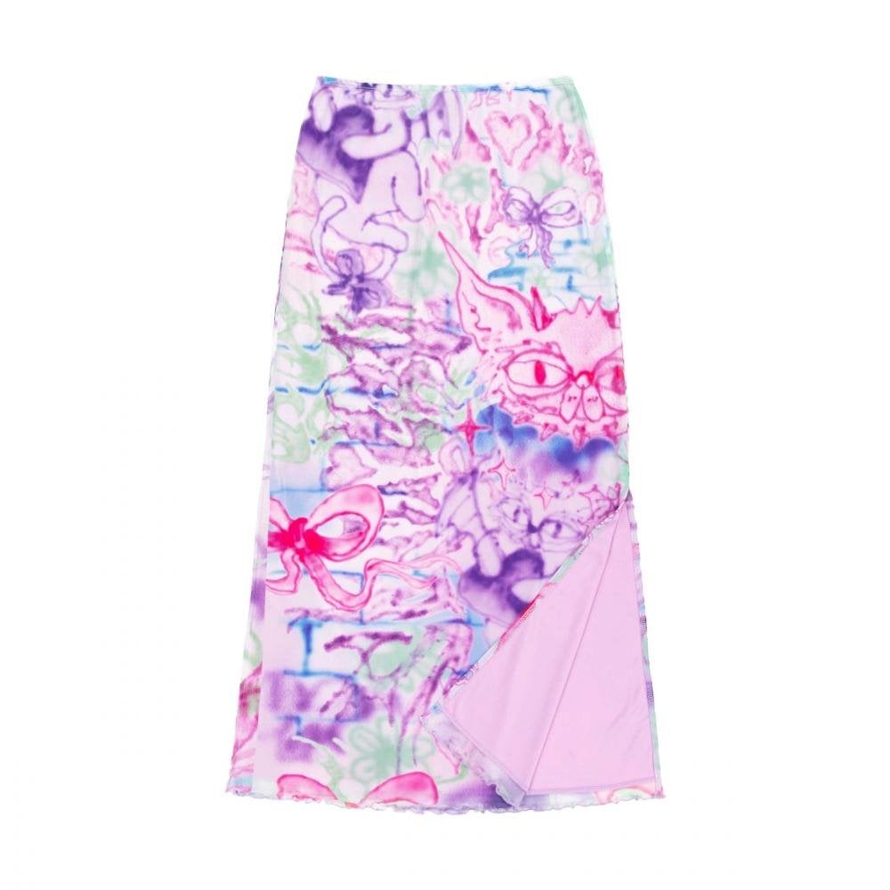 Santa Cruz Strip Digi Mesh Skirt