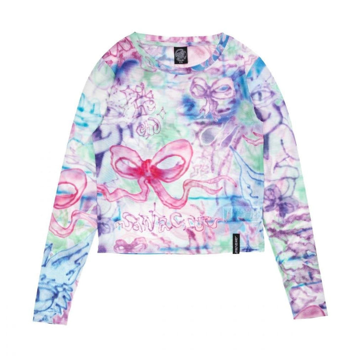 Santa Cruz Strip Digi Mesh LS Top
