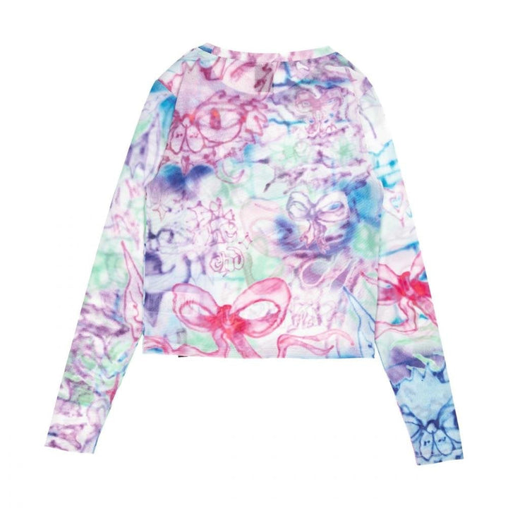 Santa Cruz Strip Digi Mesh LS Top